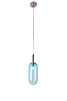 Fiuggi lampa wisząca 1x6W LED niebieski