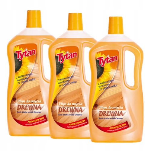 3 x PŁYN DO MYCIA DREWNA ANTYSTATYCZNY TYTAN 1kg na Arena.pl