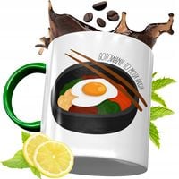 Kubek Zielony Dla Kucharza Idealny Prezent Z Nadrukiem Ze Zdjęciem