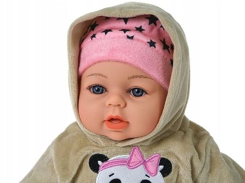 LALKA BOBAS 45cm MÓWI I ŚPIEWA, SMOCZEK na Arena.pl