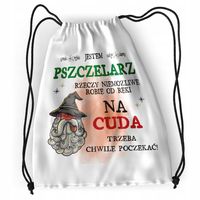 Plecak Pszczelarza Sportowy Szkolny Worek Torba Z Nadrukiem Ze Zdjęciem