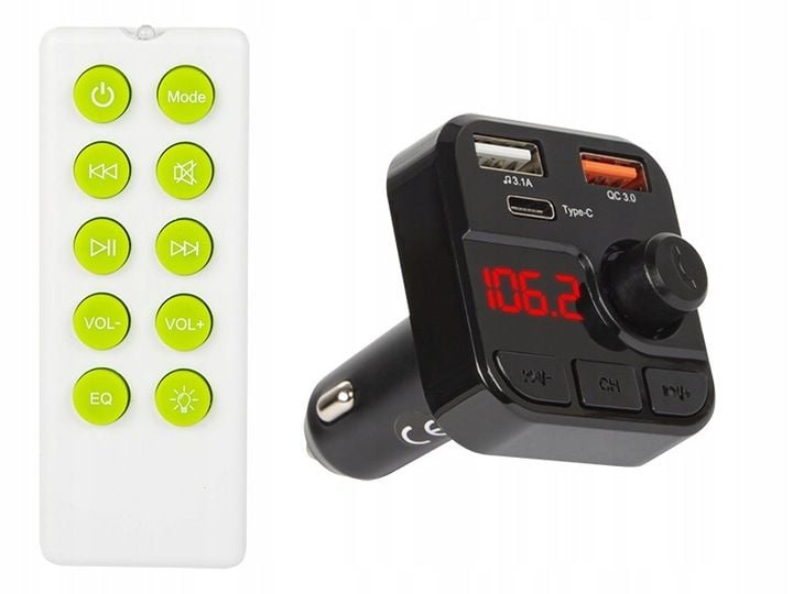 Transmiter FM BLOW Bluetooth 5.0 USB ładowarka 3,1A zdjęcie 1
