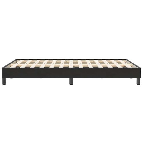 Łóżko Box Spring bez materaca Czarne 120x210 cm Aksamit na Arena.pl