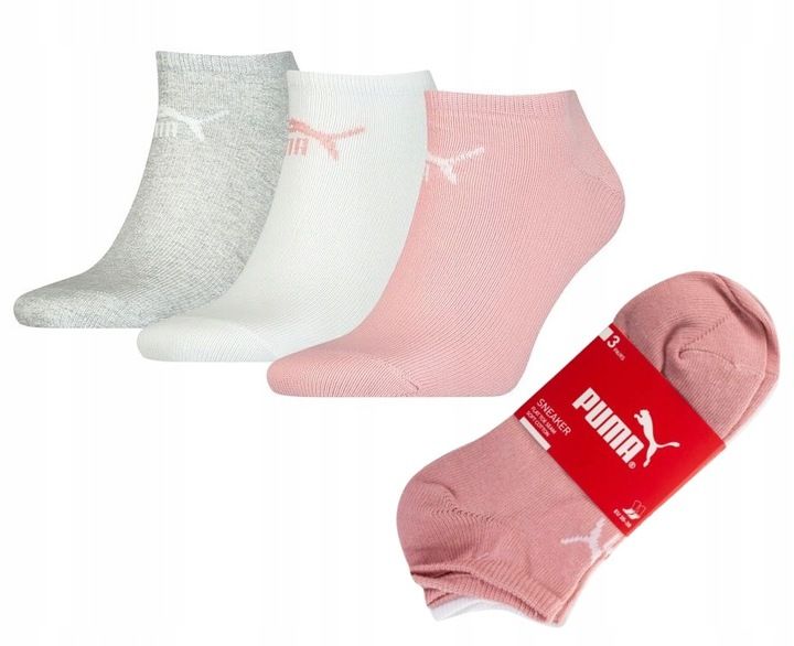 Skarpetki Puma stopki rozm. 35-38 3 pary zdjęcie 2