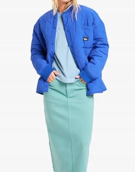 Quiksilver SHINING QUILTED JACKET - Wyściełane kurtki M zdjęcie 4