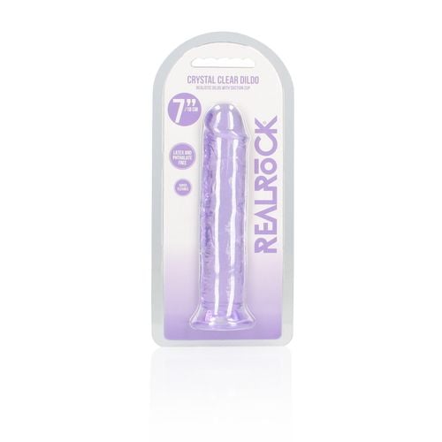 Straight Realistic Dildo With Suction Cup - 7'' / 18 na Arena.pl