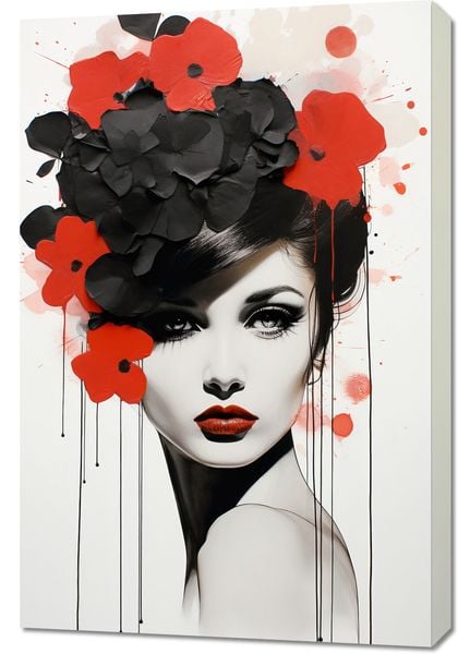 Obraz 60x90cm Kwiatowa Pasja zdjęcie 1