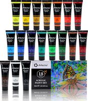 Zestaw farb akrylowych Artecho 18 x 36 ml