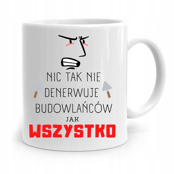 Kubek Dla Budowlańca Majstra Fachowca Kierownika Z Nadrukiem Ze Zdjęciem zdjęcie 1