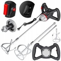 MIESZADŁO ELEKTRYCZNE DO ZAPRAW KLEJU BETONU FARBY TYNKU GIPSU 2xMIESZALNIK