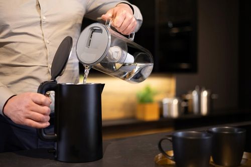 Dzbanek filtrujący szklany Wessper 3l Szary + 1x Filtr aquaclassic na Arena.pl