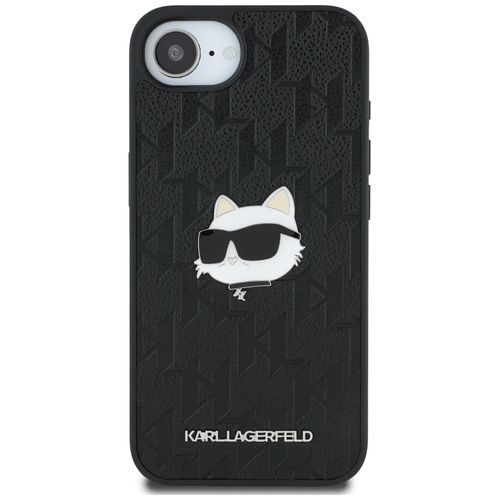 etui karl lagerfeld monogram choupette   head pin do iphone 16e czarny na Arena.pl
