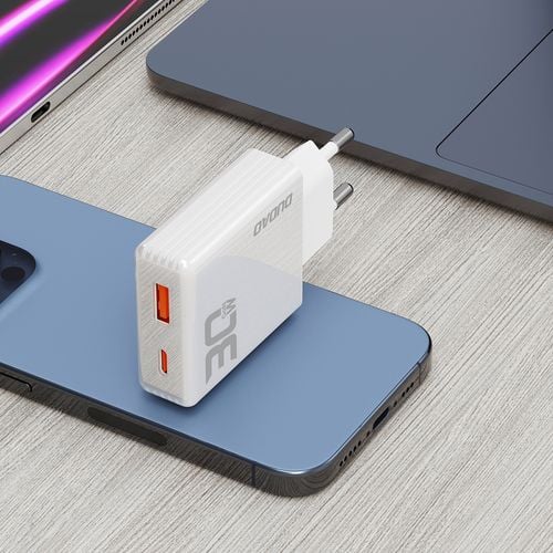 ładowarka sieciowa gan a30eul 30w usb-a usb-c - biała na Arena.pl