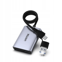 Adapter Rozdzielacz USB 3.0 / USB-C - 2 x HDMI Full HD MST