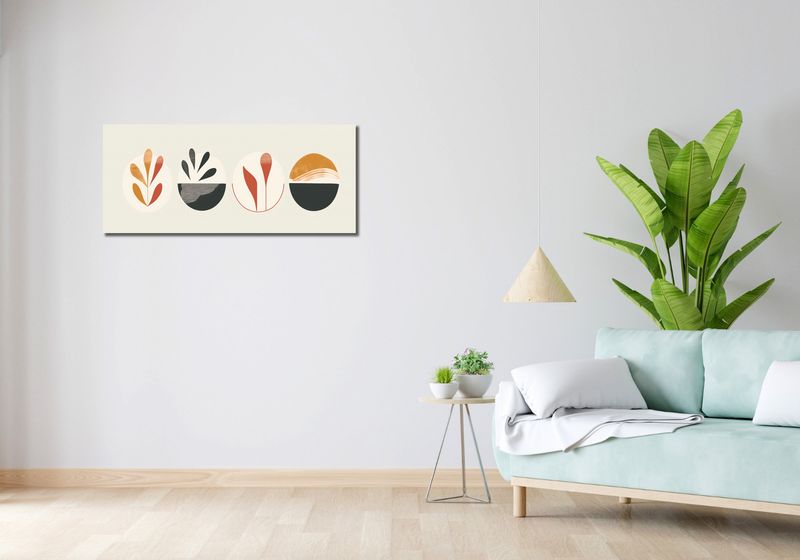 Obraz 100x40cm Cztery Okrąglaki zdjęcie 2