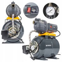 Pompa HYDROFOROWA 3600l/h ZBIORNIK 19L zestaw hydroforowy 400W IPX4 AUTOMAT