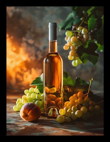 Plakat 15x20cm Bursztynowe Wino na Arena.pl