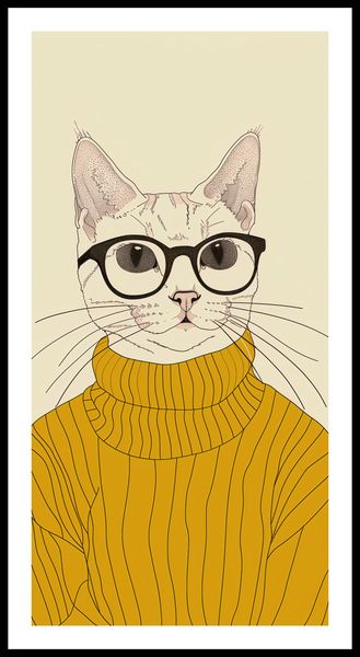 Plakat 50x100cm Intelektualista zdjęcie 3