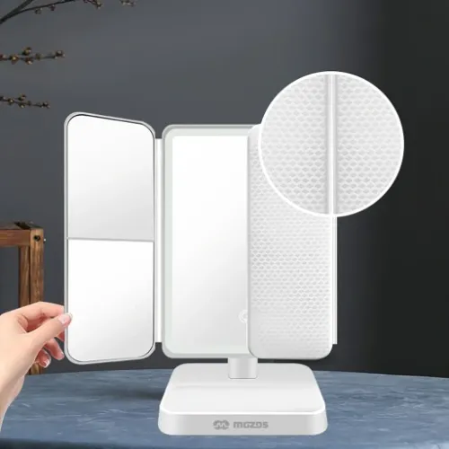 LUSTERKO DO MAKIJAŻU Z OŚWIETLENIEM LED PODŚWIETLANE POWIĘKSZAJĄCE PREMIUM na Arena.pl