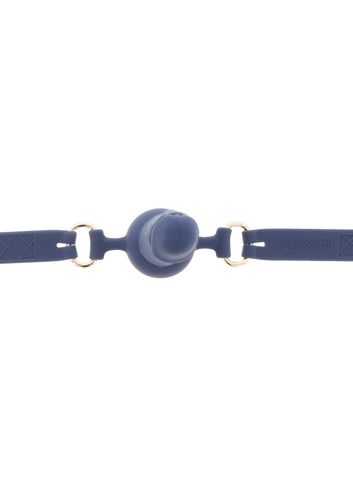 silicone penis ball gag blue na Arena.pl