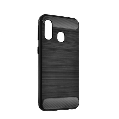 Futerał Forcell CARBON do Samsung A70E czarny na Arena.pl