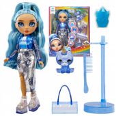 RAINBOW HIGH SKYLER BRADSHAW LALKA NIEBIESKA ZESTAW Z AKCESORIAMI SLIME