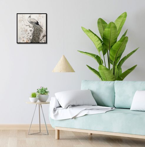 Plakat 40x40cm Pawia Gracja na Arena.pl