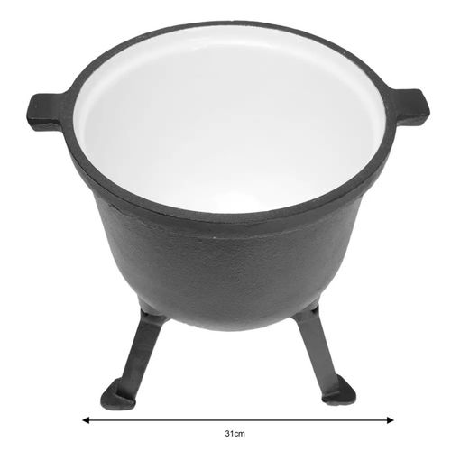 kociołek żeliwny garnek myśliwski emaliowany 7l kinghoff kh-2242 na Arena.pl