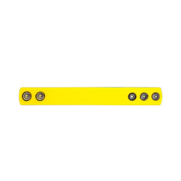 Me You Us Yellow Silicone Cock Strap zdjęcie 4