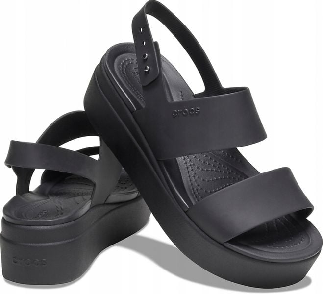 Sandały Damskie Crocs Brooklyn Na Koturnie 38-39 zdjęcie 1