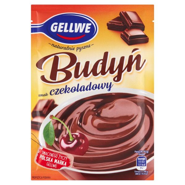 Gellwe Budyń smak czekoladowy 45 g zdjęcie 1