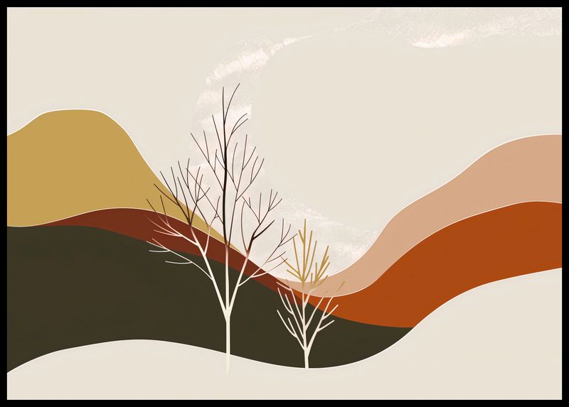 Plakat 84x59,5cm Pustynia Widzi zdjęcie 2