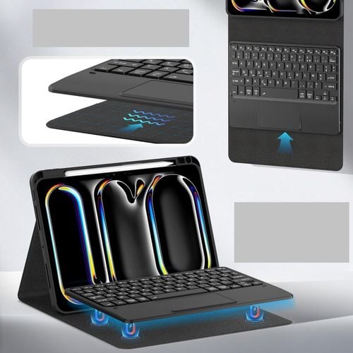 UŻYWANE Etui z klawiaturą i touchpadem do iPad Pro 11" M4 2024 CACOE AZERTY na Arena.pl