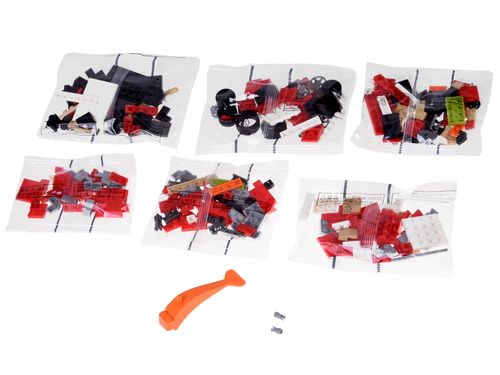 ZESTAW KLOCKI RO AUTO CZERWONE DLA DZIECI na Arena.pl