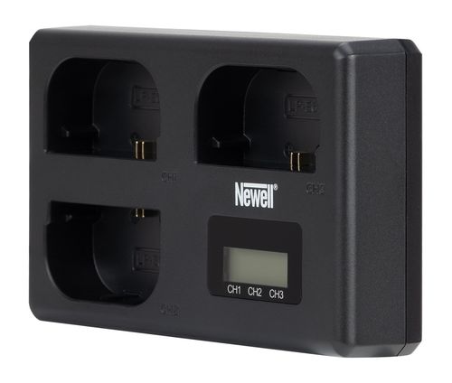 Ładowarka trójkanałowa Newell TT-USB-C do akumulatorów LP-E6 do Canon na Arena.pl