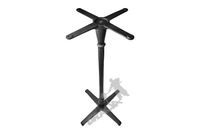 NOGA STOŁU P15 - WYSOKA Z KRZYŻAKIEM CZTERY ŁAPKI GŁADKIE PODSTAWA STÓŁ ŻELIWNA