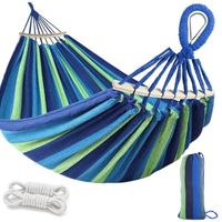 HAMAK OGRODOWY dwuosobowy brazylijski XXL DUŻY RED GARDEN ZESTAW