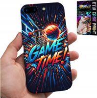 ETUI DO IPHONE ( 7 PLUS ) - KOSZYKÓWKA NBA FAN 23 GAME TIME, OBUDOWA