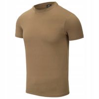 Helikon-Tex Koszulka z Organicznej Bawełny SLIM Brązowa XS