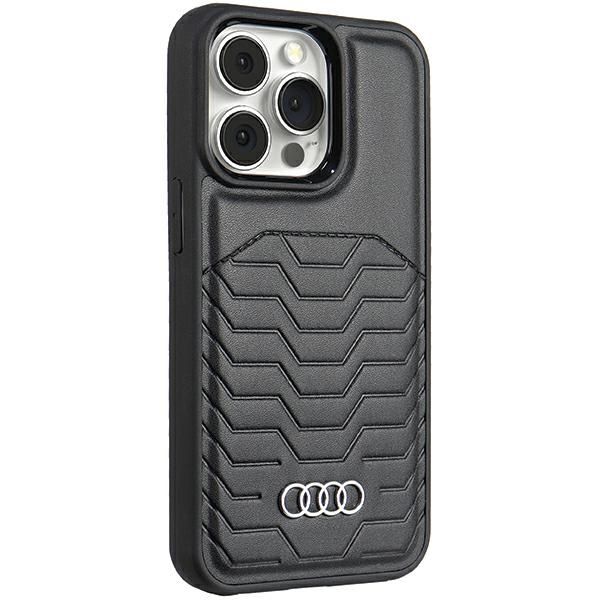 Etui Audi do iPhone 15 Pro, Czarny, MagSafe zdjęcie 2
