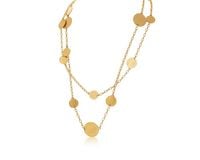 długi naszyjnik z monetami (c11279au)