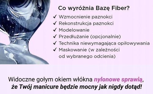 Didier Lab BAZA HYBRYDOWA Z WŁÓKNAMI Smart Fiber Base Milky Pink 10ml na Arena.pl