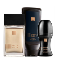 Avon Black Suede Zestaw [Perfumy + Żel + Roll-on]
