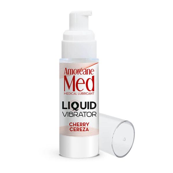 Żel/Sprej-Liquid Vibrator Cherry 30Ml. zdjęcie 2