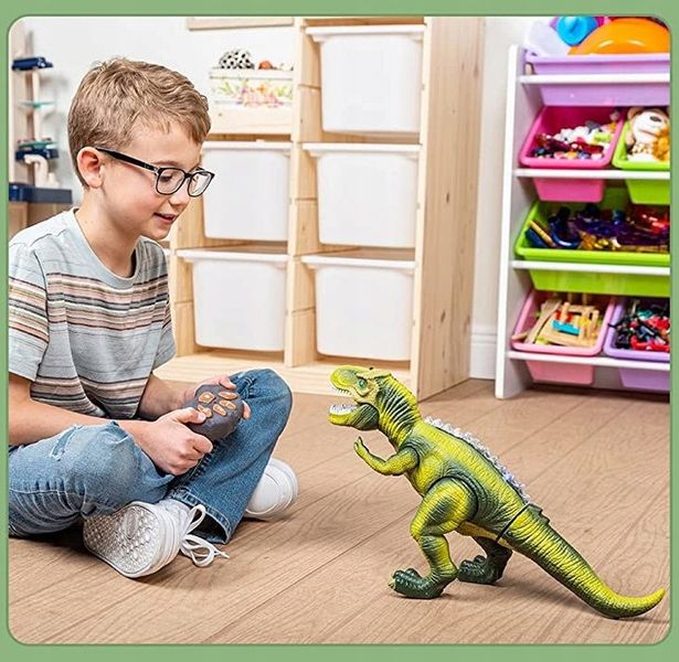 MEGA OGROMNY INTERAKTYWNY DINOZAUR T-REX ZDALNIE STEROWANY CHODZI RYCZY XXL zdjęcie 9