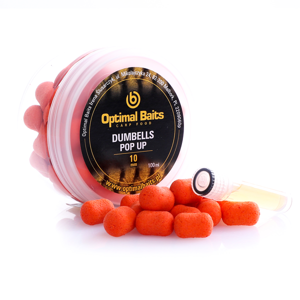 Optimal Baits Dumbells Pop Up ORZECH TYGRYSI 10mm zdjęcie 1