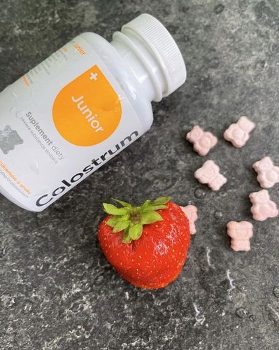 COLOSTRUM JUNIOR Z PROBIOTYKIEM CUKIERKI DLA DZIECI 80 szt. na Arena.pl