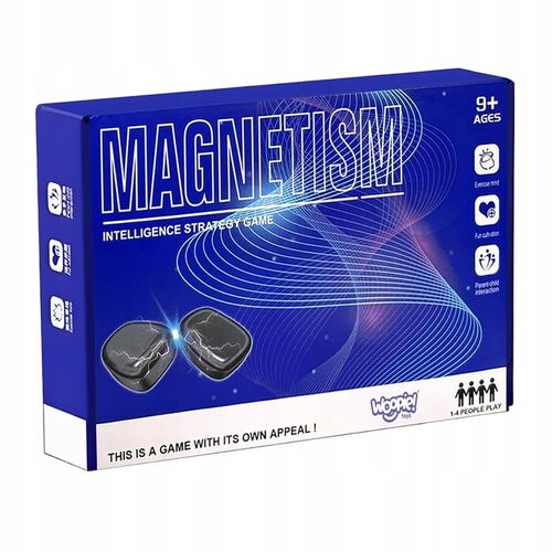 MAGNETYCZNE KAMIENIE GRA STRATEGICZNA SZACHY MAGNESY EDUKACYJNA RODZINNA WO na Arena.pl