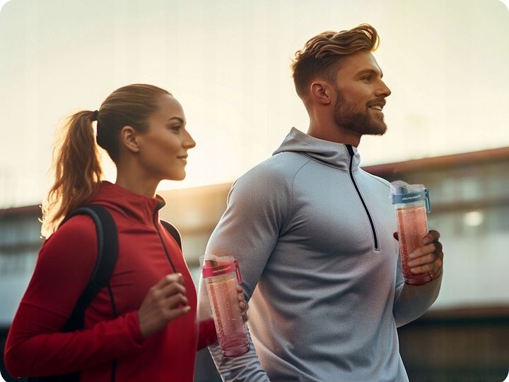 Blender ręczny kielichowy do koktajli 2 butelki smoothie 350W zdjęcie 5