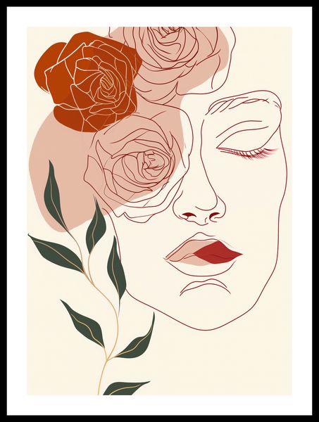 Plakat 39,5x55cm Beż i Twarz zdjęcie 3